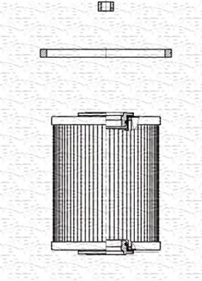 MAGNETI MARELLI 213908507000 -  Топливный фильтр